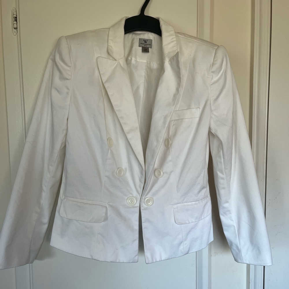 White Blazer